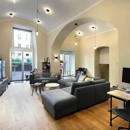Apartament Design Loft 2 Minutes To Wenceslas Square Praga