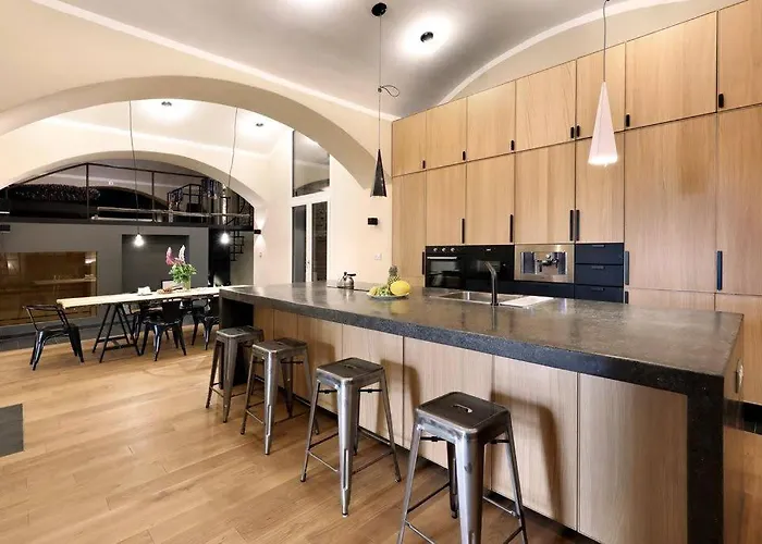Lägenhet Design Loft 2 Minutes To Wenceslas Square *