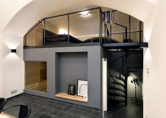 Lägenhet Design Loft 2 Minutes To Wenceslas Square *